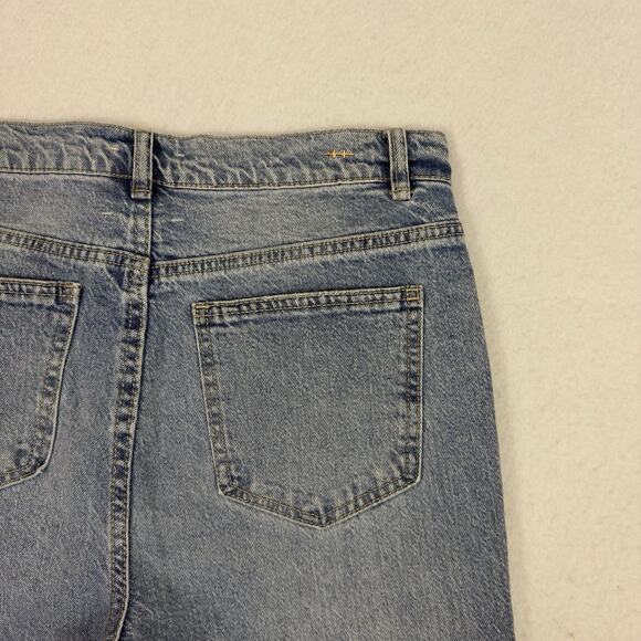 Habitual Womens Straight Leg Jeans Size 8 / 29 Blue High Rise Stretch Denim NWT - Picture 12 of 16